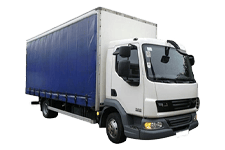 Van Hire Fareham - 7.5 Tonne Curtain Side Truck - Truck hire Fareham