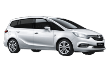 Van Hire Fareham - Vauxhall Zafira 7-Seater - Minibus hire Fareham